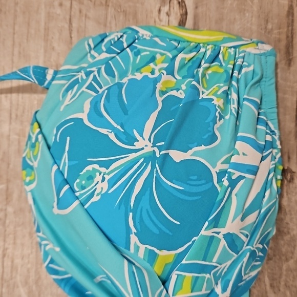 💕BLEU ROD BEATTIE💕 Escape To The Beach Twist Bandeau Bikini Top ~ Lagoon 6 - Picture 9 of 12